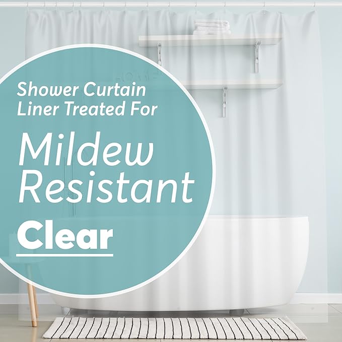 BigFoot Shower Curtain Liner – 72 x 84 PEVA Premium Shower Curtain by BigFoot