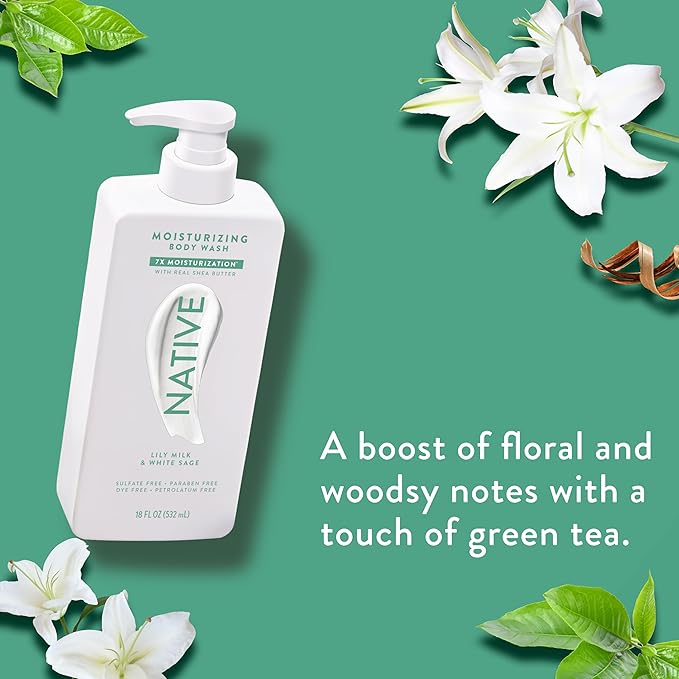 Native Moisturizing Body Wash Contains Naturally Derived Ingredients | - Image 3