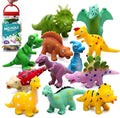 Hely Cancy Dinosaur Bath Toys for Toddler, No Hole Baby Bathtub Shower Water by HelyCancy