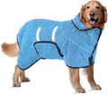 Bienbee Dog Bathrobe, Quick Drying Super Absorbent Dog Robes by Bienbee