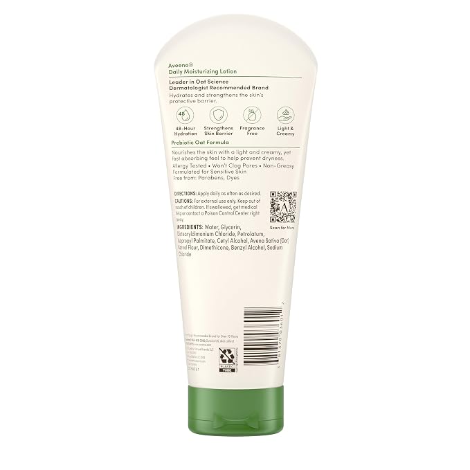 Aveeno Daily Moisturizing Body Lotion, Body Lotion - Image 9