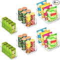 Ettori Set of 6 Clear Plastic Storage Bins by Ettori