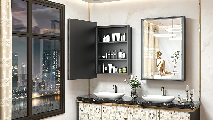 TokeShimi 24x36 Recessed Medicine Cabinet - Image 9