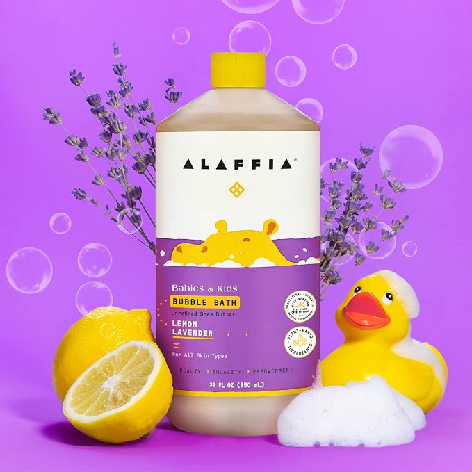 Alaffia Babies and Kids Bubble Bath, Gentle Baby Essentials - Image 7
