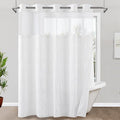 ROSERY No Hook Shower Curtain by ROSERY
