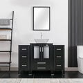 eclife 48" Modern Bathroom Vanity Sink Combo Freestanding Cabinet by eclife