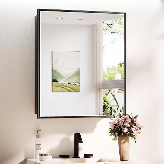 TokeShimi 26x30 Recessed Medicine Cabinet by RefinedBathroomAccessories