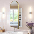 FKWin Arched Gold Bathroom Medicine Cabinet by FKWinCreateCozyandHealthy