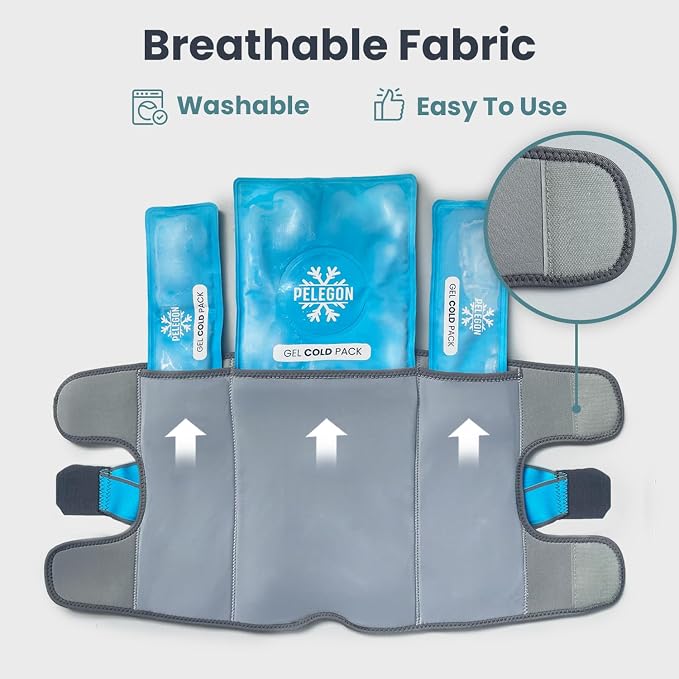 Knee Ice Pack Wrap - Image 6