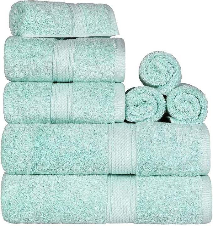 BLUENILEMILLS Madison Egyptian Cotton Towels, Towel Set - Image 2