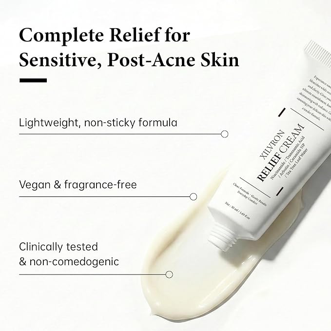 2 PCS Relief Cream, Korean Skin Care Moisturizer - Image 7