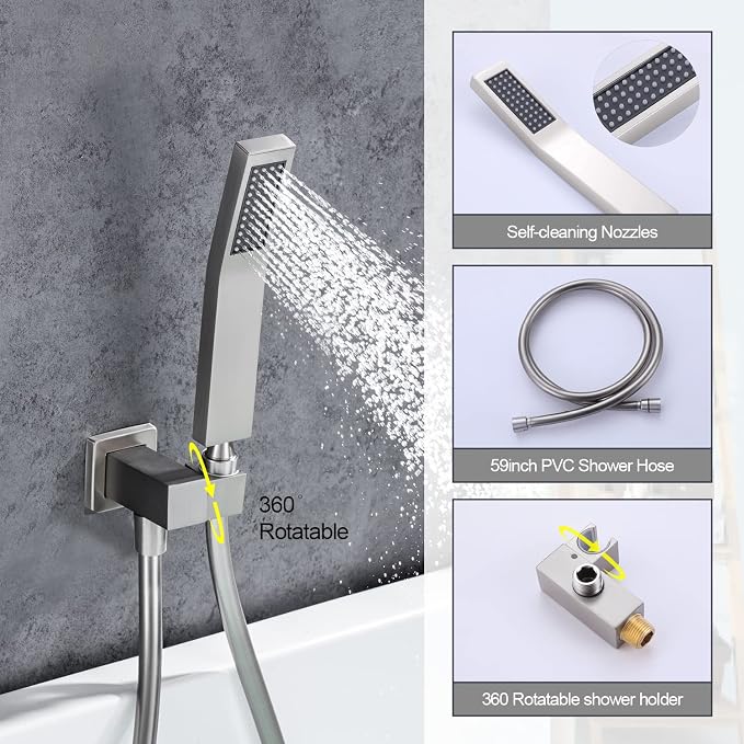 Wall Mount Tub Filler Faucet - Image 6
