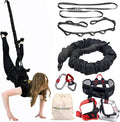PRIOR FITNESS Bungee Fitness Set Yoga Bungee Cord Rope Resistance Air Dance by PRIORFITNESS