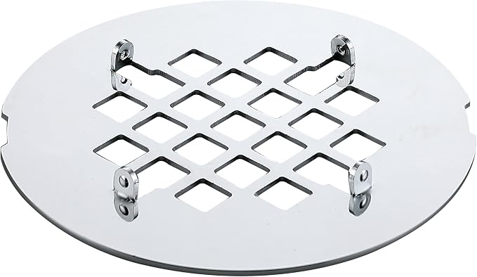 4-1/4 inches Snap-On Round Shower Drain Cover, Stainless Steel - Image 4