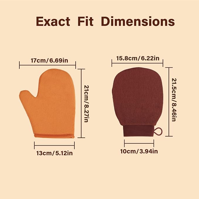 Self Tanner Applicator Mitt Kit, - Image 7