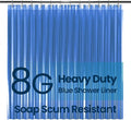 LiBa Bathroom Shower Curtain Premium PEVA Non-Toxic by Liba