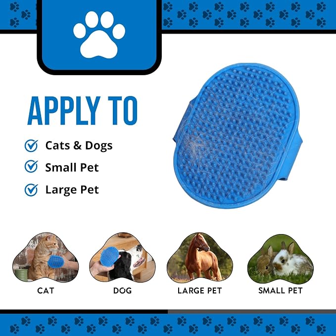 Silicone Dog Bath Brush – Soft Pet Scrubber - Image 8