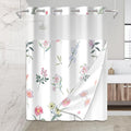 No Hook Shower Curtain Set by Mightree
