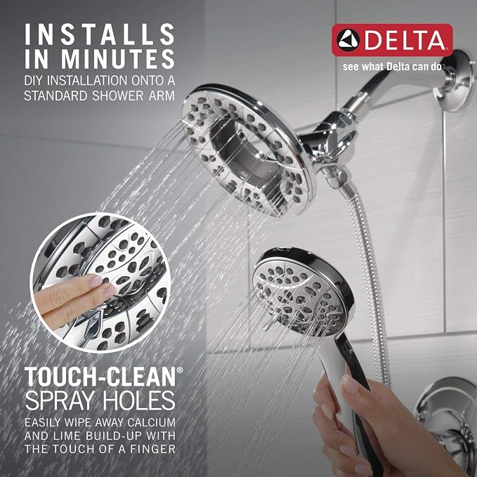 Delta Arvo 14 Series Chrome Shower Faucet Set - Image 5