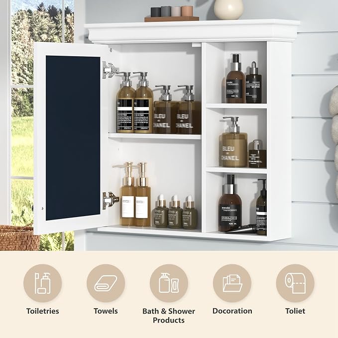 30'' x 28'' Bathroom Medicine Cabinet - Image 7