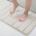 Buganda Memory Foam Bath Mat, Ultra Soft and Non-Slip Bathroom Rugs, Water by Buganda