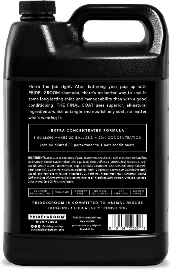 Pride and Groom The Final Coat | Grooming Conditioner That Extends The Life of - Image 2