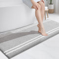 PURRUGS Bathroom Rug Non-Slip Machine Washable 24" x 60", Super Absorbent and by PURRUGS