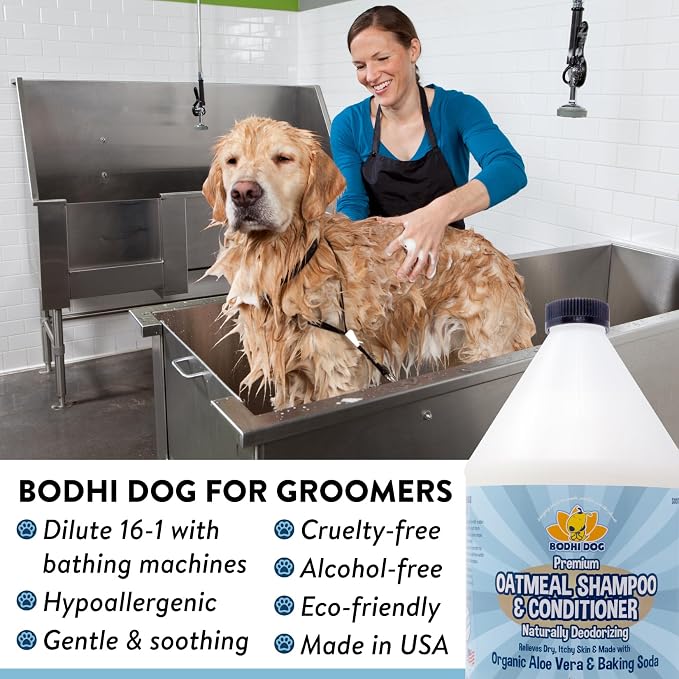 Bodhi Dog Organic Oatmeal Dog Shampoo & Conditioner - Image 6