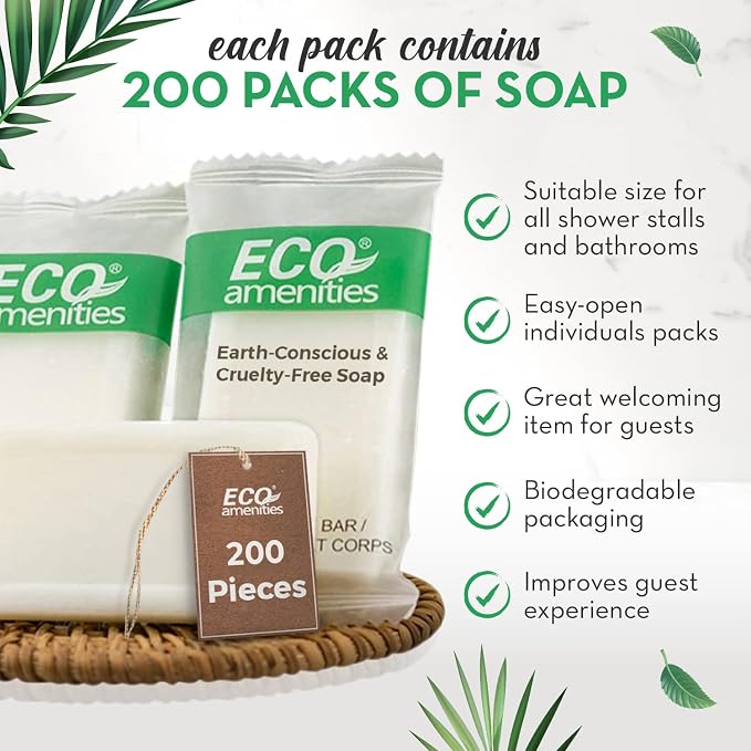 ECO amenities Bar Soap Pack - Image 3