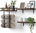 Towel Racks for Bathroom-Wall Mounted Floating Shelves for Wall Bathroom by Unknown