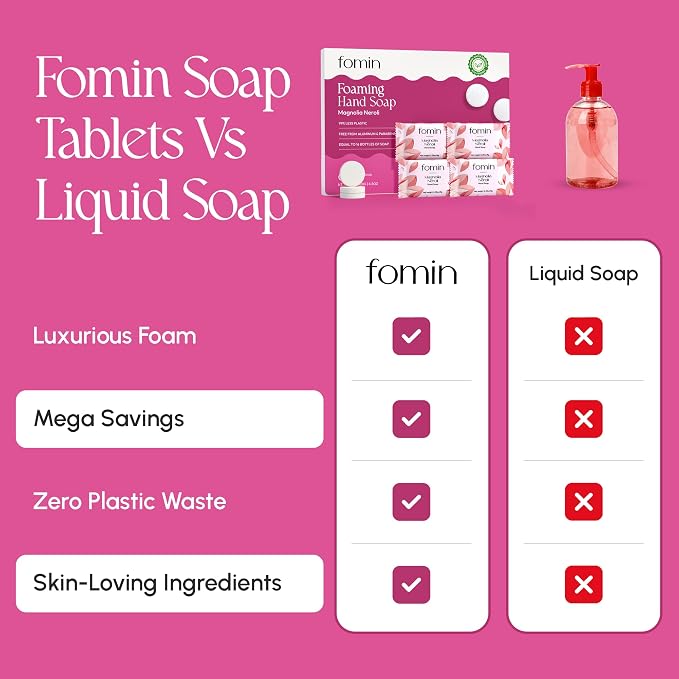FOMIN Foaming Hand Soap Tablet Refills - Image 2