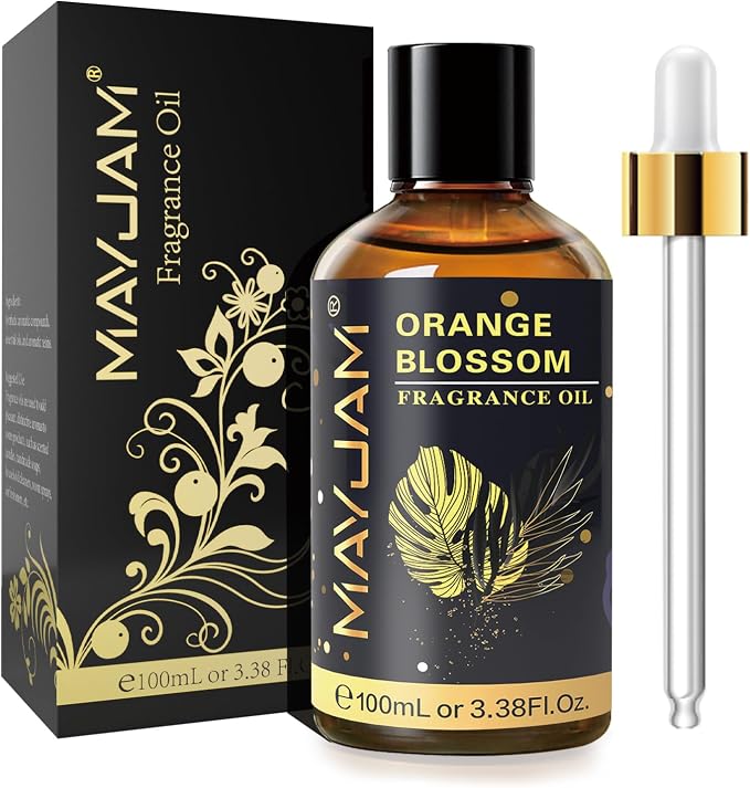 MAYJAM 100ML/3.38FL.OZ Orange Blossom Fragrance Oils by MAYJAM
