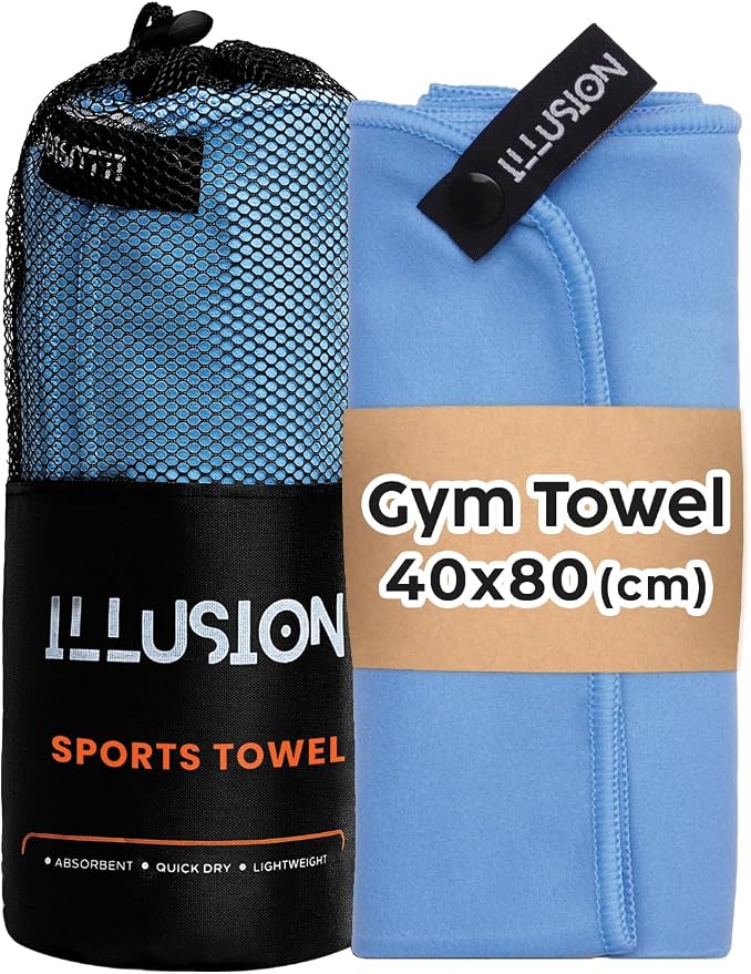 illusion Small Microfiber Gym Towels by Unknown