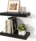 Floating Shelves for Wall, 7.9" Deep Wall Mounted Wood Shelves for Bathroom by Unknown
