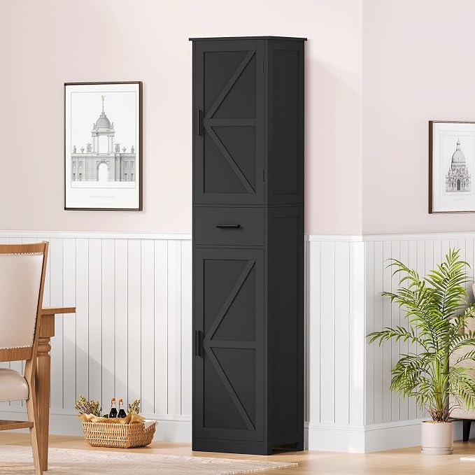 WEENFON Tall Bathroom Cabinet, Storage Cabinet - Image 4