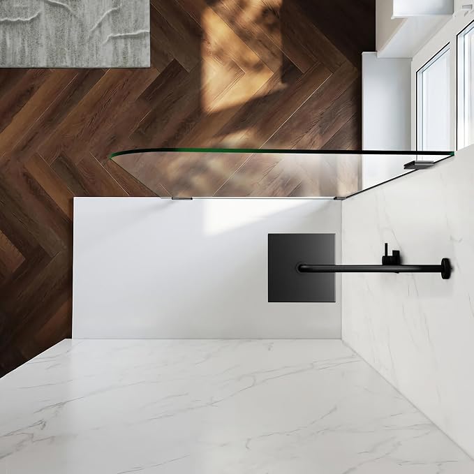 Bathroom Shower Door, 3/8" Glass Shower Doors - Image 7