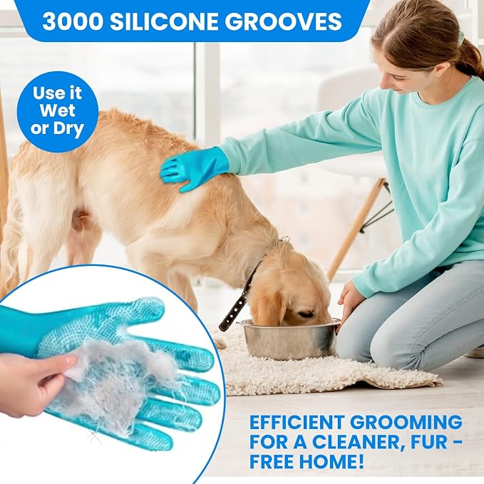 Dog Bathing Supplies – 8PCS Pet Shower & Grooming Kit - Image 5