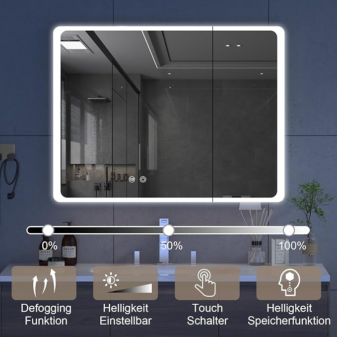 Lighted Bathroom Medicine Cabinet - Image 3