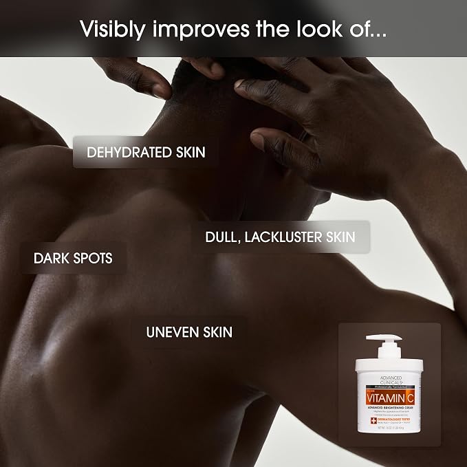 Advanced Clinicals Vitamin C Cream Visibly Brightening Body Lotion | Vitamin C - Image 4