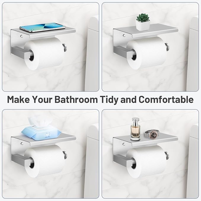 TURS 5-Pieces Brushed Nickel Bathroom Hardware Set 23.6 Inch SUS304 Stainless - Image 4