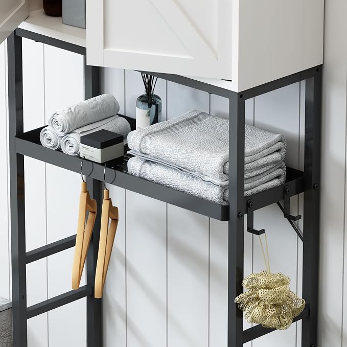 Over The Toilet Storage Cabinet, Bathroom Above Toilet Cabinet Organizer - Image 4