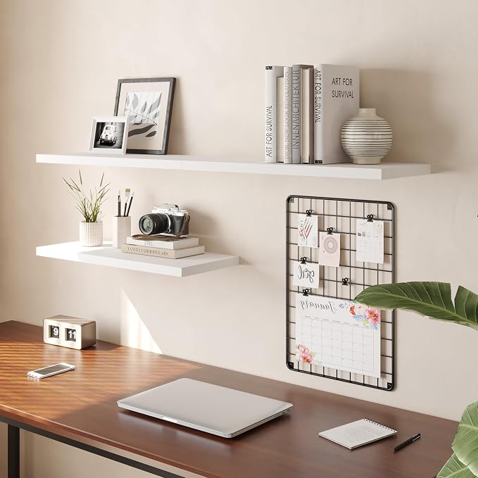 Wall Shelf Set of 1, Wooden Floating Wall Shelf - Image 4