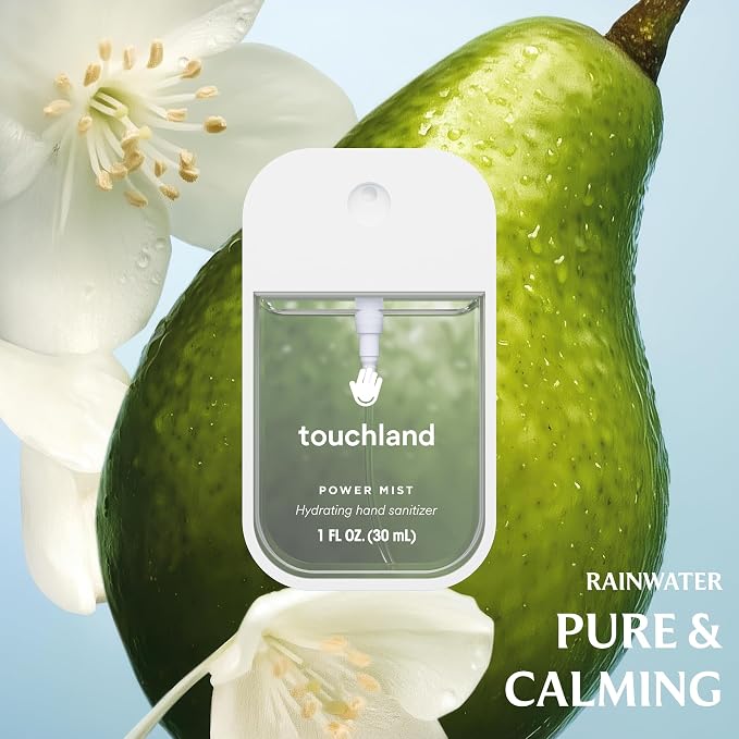 Touchland Hydrating Hand Sanitizer Spray, BLOSSOM 5 Set, 1 FL. OZ. Travel Size - Image 3