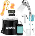 Portable Hot Shower for Camping Shower Tent Kit, 1000W Immersion Heater by Thallike
