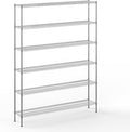 14" Deep x 72" Wide x 96" Height Wire Shelving Kit | 6-Tier | NSF Commercial by Regal+Altair