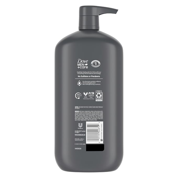 DOVE MEN + CARE Body and Face Wash Exfoliating Deep Clean - Image 2