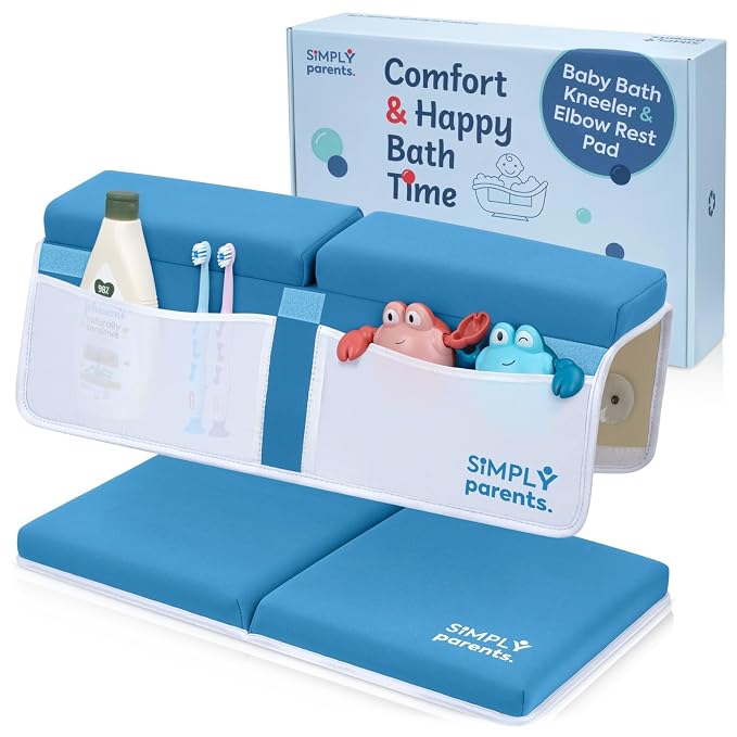 Simply Parents Comfortable Baby Bath Kneeler and Elbow Rest Pad Set by Unknown