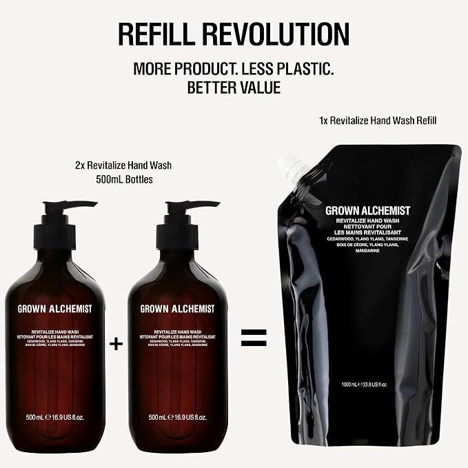 Grown Alchemist Revitalize Hand Wash Refill – Natural Liquid Hand Soap - Image 5