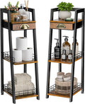 keomaisyto 3-Tier Narrow Bathroom Shelves by keomaisyto