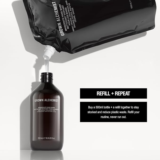 Grown Alchemist Invigorate Hand Wash Refill – Liquid Hand Soap - Image 8